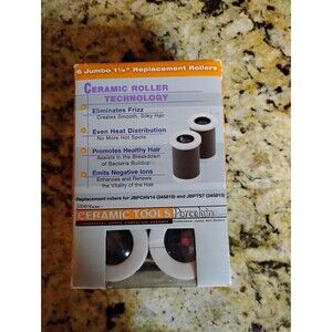 Jibere 6 Jumbo 1-1/2" Ceramic replacement rollers porcelain series